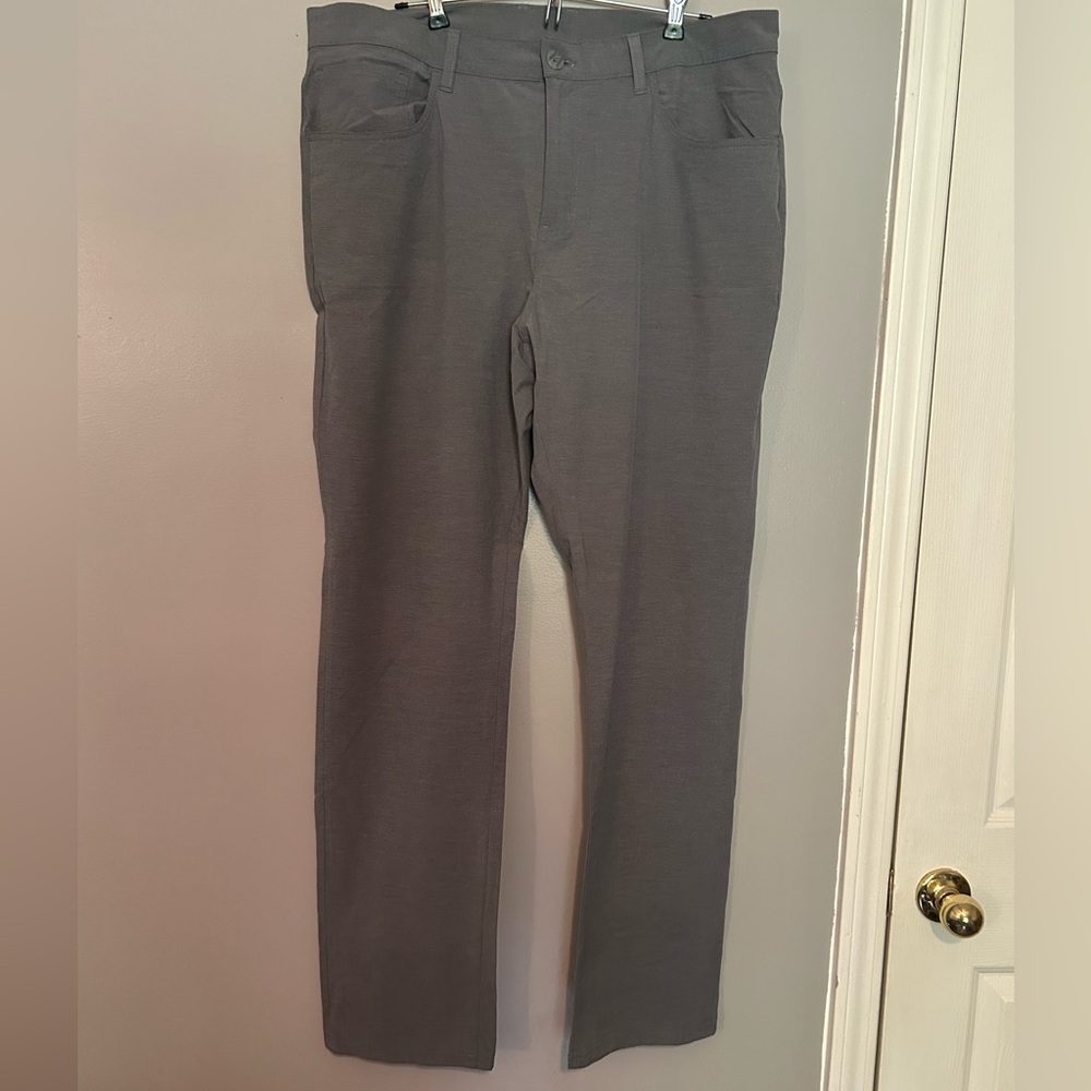 PGA Golf Men's Gray Pants- 36x32